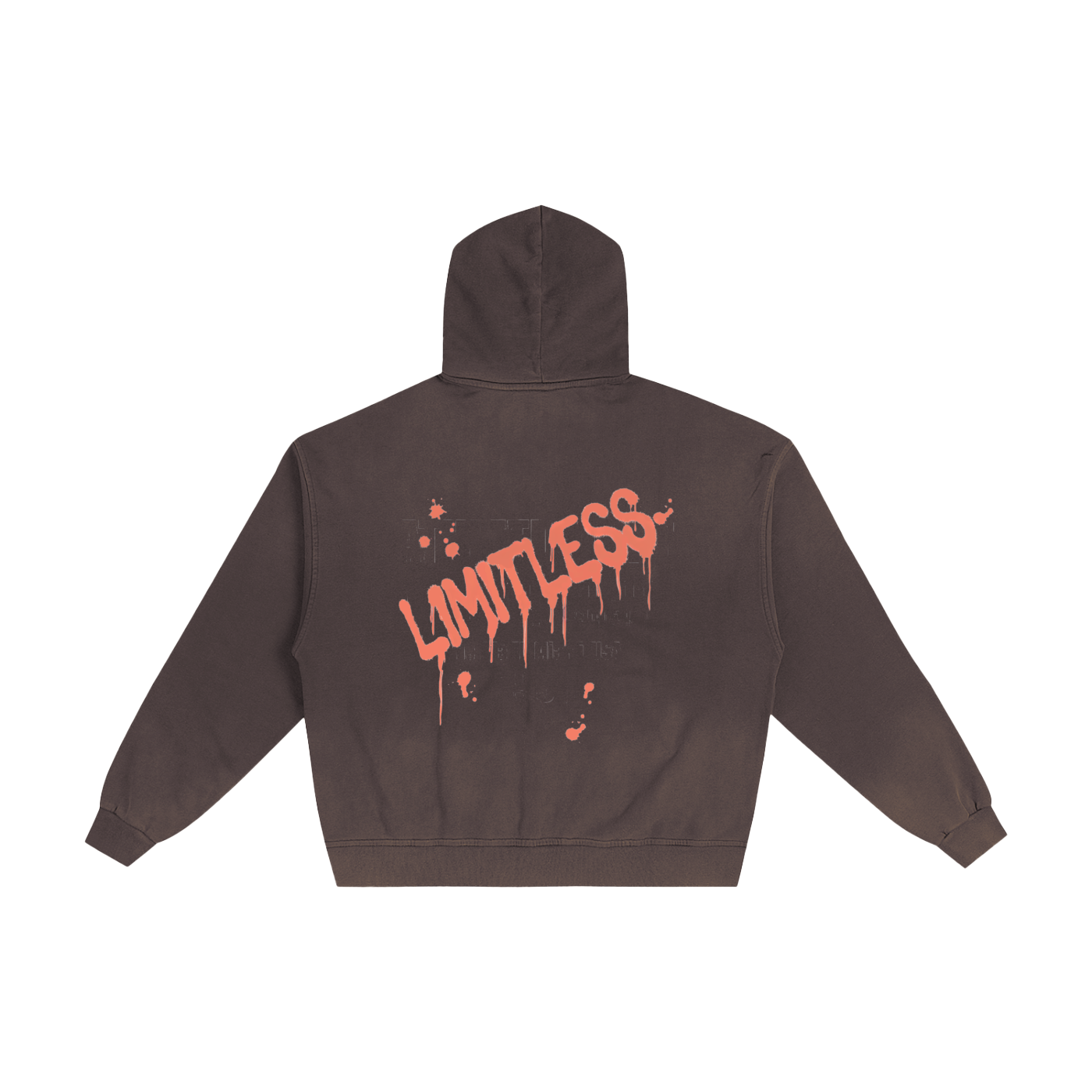 Hand-Frayed Sunfade Zip Hoodie